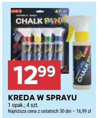 Kreda w sprayu promocja w Stokrotka