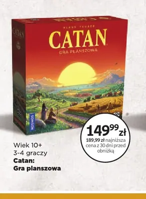 Gra planszowa Catan promocja w Empik