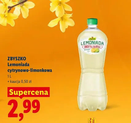 Lemoniada cytrynowo-limonkowa promocja w Lidl