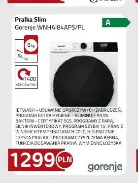 Pralka Slim Gorenje promocja w kakto.pl