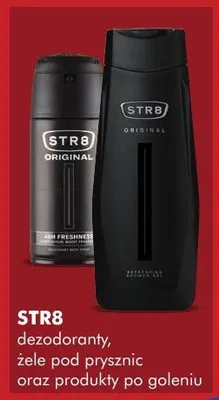 Dezodoranty żele pod prysznic oraz produkty po goleniu STR8 promocja w Super-Pharm