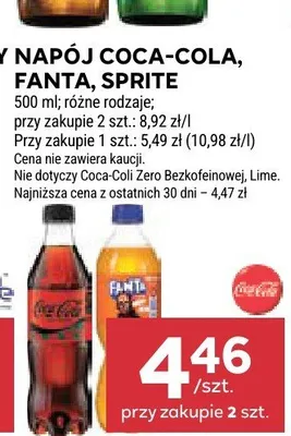 Napój Fanta promocja w Stokrotka