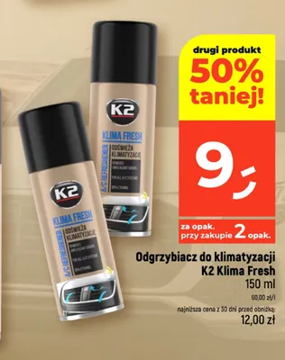 Odgrzybiacz do klimatyzacji K2 Klima Fresh promocja w Dealz