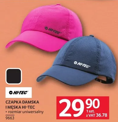 Czapka damska i męska Hi-Tec 9663 promocja w Selgros