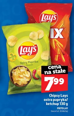 Chipsy Lay's ketchup promocja w TOPAZ