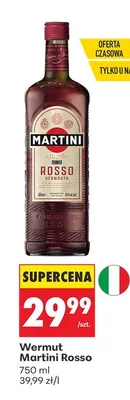 Wermut Martini Rosso promocja w Biedronka