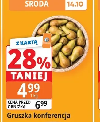 Gruszki konferencja promocja w Leclerc