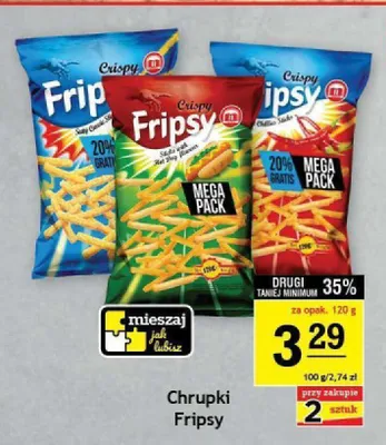 Chrupki Fripsy Salty Classic promocja w Gram Market