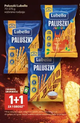 Paluszki Lubella z sezamem promocja w Delikatesy Centrum