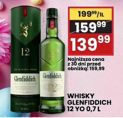 Whisky 12 yo promocja w Wafelek
