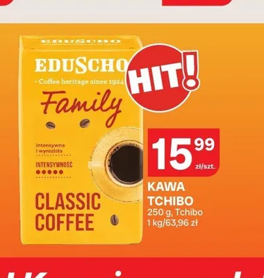 Kawa mielona Tchibo Family promocja w Chorten
