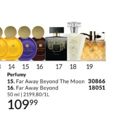 Perfumy Far Away Beyond The Moon promocja w AVON