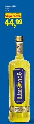 Aperitivo Siciliana likier promocja w Lidl