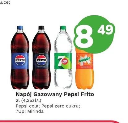 Napój Gazowany Pepsi Cola promocja w Limonka