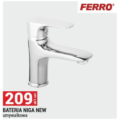 BATERIA NIGA NEW umywalkowa promocja w Merkury Market