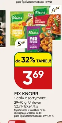 Fix Knorr promocja w Chata Polska