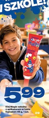 Klej Magic szkolny z aplikatorem w tubie Kamaben promocja w Twój Market