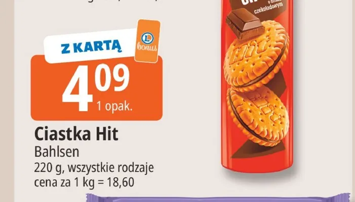 Ciastka Hit promocja w Leclerc
