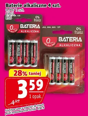 Baterie alkaliczne promocja w Prim Market
