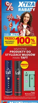 Produkty do stylizacji włosów Taft promocja w Kaufland