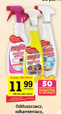 Spray czyszczący Meglio promocja w Gram Market