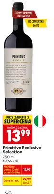 Wino Exclusive Selection Puglia promocja w Biedronka
