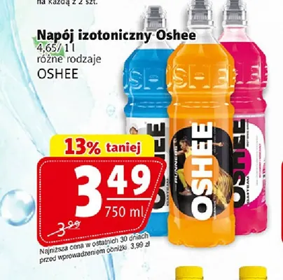 Napój izotoniczny Oshee For Runners promocja w Prim Market