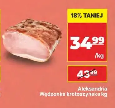 Wędzonka krotoszyńska Aleksandria promocja w API Market