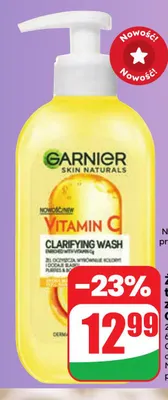 Żel do mycia twarzy z witaminą C Garnier promocja w Dino