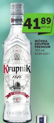 Wódka Krupnik Premium promocja w ABC