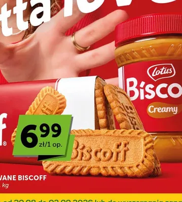 Herbatniki Karmelizowane Lotus Biscoff promocja w Groszek