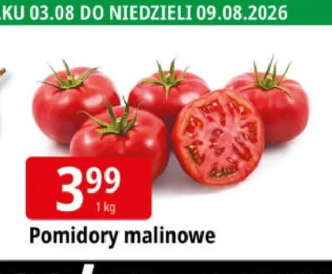 Pomidory malinowe promocja w Leclerc