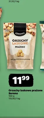 Orzechy laskowe prażone Sereno promocja w Netto