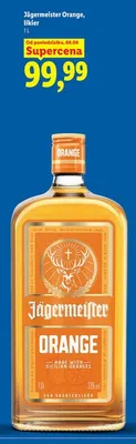 Likier Jägermeister Orange promocja w Lidl