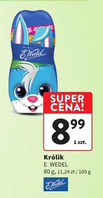 Czekoladowy Królik promocja w Intermarche