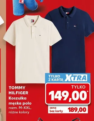 Koszulka męska polo TOMMY HILFIGER rozm. M-XXL promocja w Kaufland