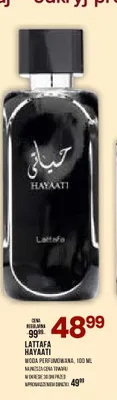 Woda perfumowana LATTAFA HAYAATI promocja w Drogerie Natura