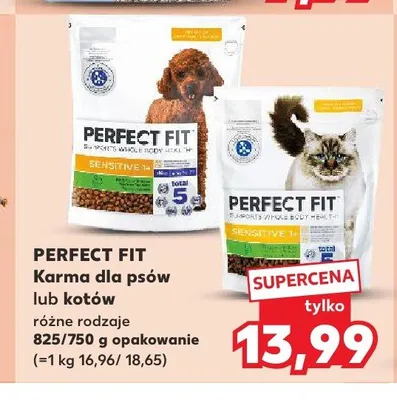 Karma dla kotów Perfect Fit Sensitive promocja w Kaufland