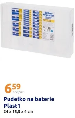 Pudełko na baterie promocja w Action
