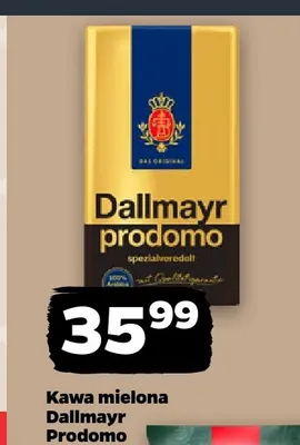 Kawa mielona Dallmayr Prodomo promocja w Netto