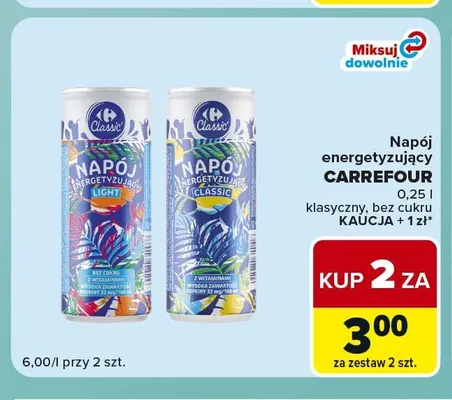 Napój energetyzujący Carrefour klasyczny promocja w Carrefour Express