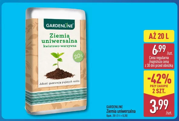Ziemia uniwersalna promocja w Aldi