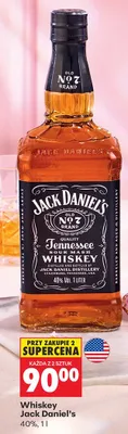 Whiskey Jack Daniel's promocja w Biedronka
