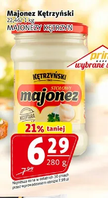 Majonez Kętrzyński stołowy promocja w Prim Market
