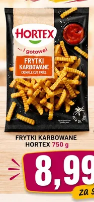 Frytki karbowane Hortex promocja w emma MARKET