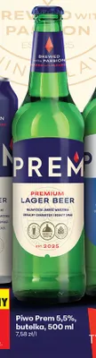 Piwo Premium Lager Beer 5,5%  promocja w Biedronka