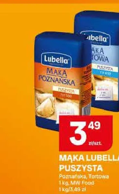 Mąka Lubella Puszysta Poznańska promocja w Chorten