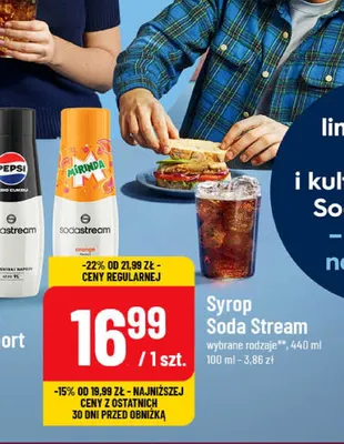 Syrop SodaStream Pepsi Bez Cukru promocja w POLOmarket