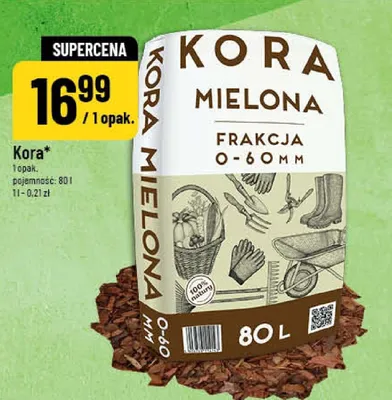 Kora mielona frakcja 0-60mm promocja w POLOmarket