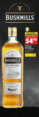 Whiskey Bushmills The Original 40% promocja w Biedronka